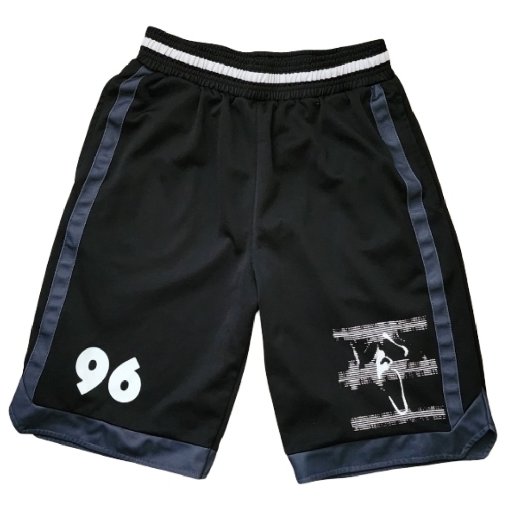 Ghost Face "The Icon of Halloween" Black Athletic‎ Shorts Men's Medium